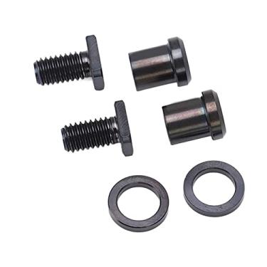 Imagem de VGEBY 6pcs/Box Bike Bolt Kit, Bicycle Cycle Rotor Screws Alloy Fixed Screw Bicycle Upgrade Parts(Black Box (6 pcs)) Bicycle And Spare Supplies