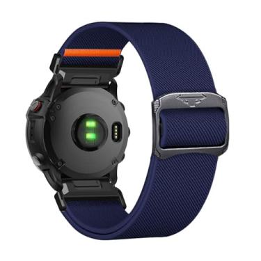 Imagem de Pulseiras Esportiva Compatíveis com Garmin Fenix 5X GPS/Fenix 5X Puls Macio Nylon de Elásticas Trançada com Ajustável Respirável Pulseira de Substituição para Garmin Fenix 5X/Fenix 5X Puls Band (G)