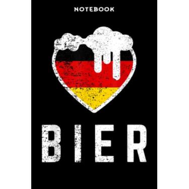 Imagem de Notebook Ī Lōvē Gērmān Biēr Oktōbērfēst 2018 Gōōd Mēmē: 6" x 9", over 100 pages/Lined Journal,Management,Notebook Journal,Daily Organizer