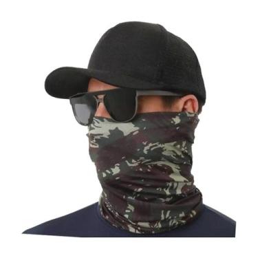 Imagem de Bandana balaclava camuflada com proteção u.v e tecido dry - ORO ADVENT