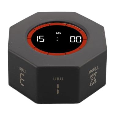 Imagem de Pomodoro Timer, Cubo do Temporizador de Produtividade da Mesa Com Sensor G, 7 Tempos de Contagem Regressiva Predefinida, Cronômetro de Contagem de Contagem do Timer de Cozinha