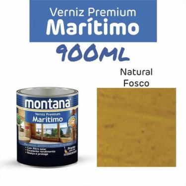Imagem de Verniz Brilhante Acetinado e Fosco Para Madeiras Montana 900ml/3,6l, F