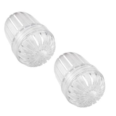 Imagem de YHXiXi 2 peças de infusor de frutas, garrafa de boca larga, infusor de chá, bola de infusor de chá, transparente, bola de tênis, bola de plástico, coador de chá, coador, cesta de chá, coador de café,