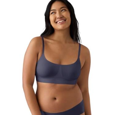 Imagem de True & Co Sutiã feminino macio com decote quadrado ajustável nas costas, Nightfall, PP