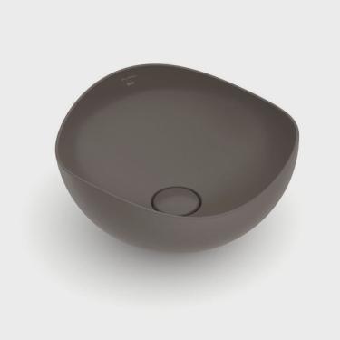 Imagem de Kit 3 Cubas de Apoio 37,5x37,5cm Ruy Ohtake Roca Café