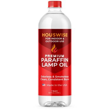 Imagem de Óleo de lâmpada de parafina líquida Houswise Premium 1L para uso interno