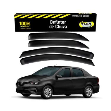 Imagem de Jogo calha defletor chuva toyota etios sedan 1.5 2017 A 2021