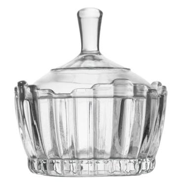 Imagem de Bomboniere Baleiro em Vidro Milan Transparente - Casambiente