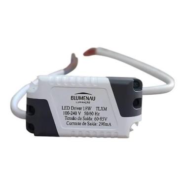 Imagem de Driver reator eletrônico para painel plafon led 18w bivolt - BLUMENAU