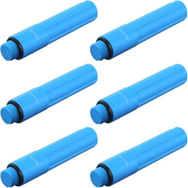 Imagem de Feekoon Plugue de teste de chuveiro de banheiro MNPT de 1/2 polegada, plugue de teste de pressão reutilizável para instalações de chuveiro e banheira, fácil de instalar (pacote com 6)