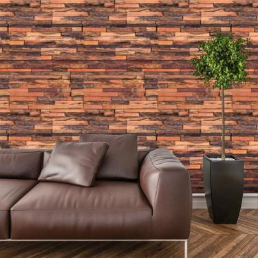 Imagem de Papel De Parede Adesivo Pedra Canjiquinha Rustica Lavável Cozinha  3 metros