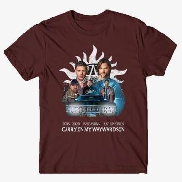 Imagem de Camiseta Altíssima Qualidade Algodão Supernatural. - loja dinka, G, MA