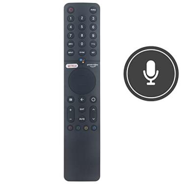 Imagem de Controle remoto de substituição de voz XMRM-19 XMRM19 adequado para Xiaomi MI P1Q1 TV L32M6-6AEU L43M6-6AEU L55M6-6AEU L75M6-ESG L32M66AEU L43M66AEU L55M66AEU L75M6ESG