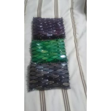 Imagem de Portaniquel Artesanal Em Madeira Colorida Envernizada - Samba de Rua B