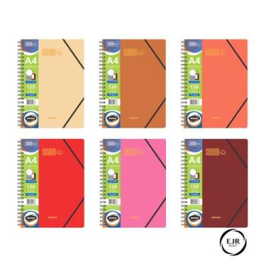 Imagem de Caderno A4 Rideo 120 fls c/ Pasta Summer