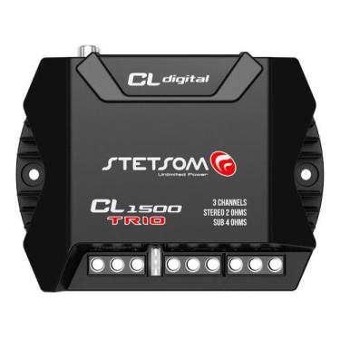 Imagem de Módulo Amplificador Digital Stetsom Cl1500 Trio 3 Canais - 400 Watts R