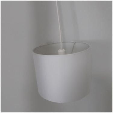 Imagem de Luminária Pendente Cúpula Branca Para E27