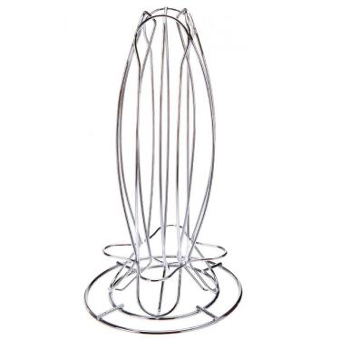 Imagem de Suporte Para 24 Capsulas Nespresso Cromado 13,5X25,5Cm Lyor