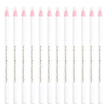 Imagem de Tecido invisível apagável caneta alfaiate costureira martelamento de artesanato acessórios de costura ambiental amigável desenho liso linha clara line não mão pegajosa superfície