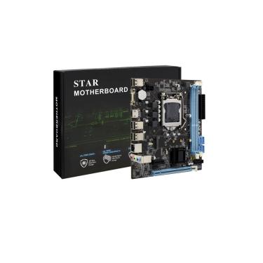 Imagem de Placa Mãe Socket LGA 1155 STAR H61 HDMI VGA DDR3 Matx 4XSATA