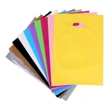Imagem de Sacolas Plásticas 40X50 Alça Boca De Palhaço 1Kg/35Un. - Higipack