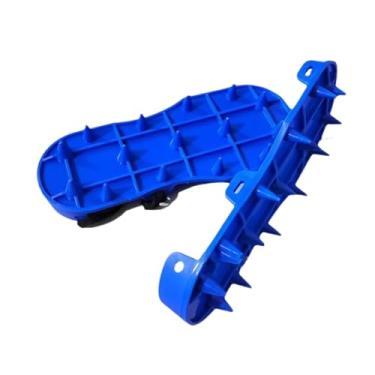 Imagem de Milageto 1 par de sapatos com pontas, comprimento profissional de 11,81 pol., ferramenta aeradora de gramado, sapatos aeradores para instalação de cobertura de