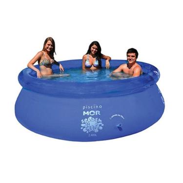 Imagem de Piscina Inflável de Plástico Mor Splash Fun Redonda 2.400 litros 001053