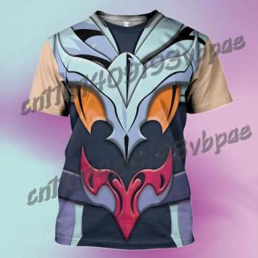 Imagem de Camiseta Masculina De Verão Anime Saint Seiya Cosplay Manga Curta Esta