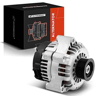 Imagem de A-Premium Alternador Compatível Com Chevy C4500 C5500 Kodiak 03-05, C6500 C7500 01-05 E Gmc Topkick 01-05, 8,1 L, 105 A, 12 V, Cw, Polia De Embreagem 7 Ranhuras