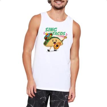 Imagem de Camiseta Regata Tacos Cantor - Alearts, P