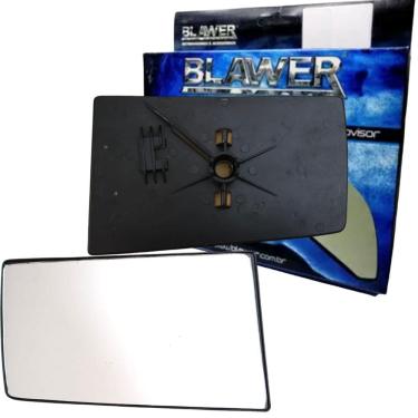 Imagem de 7202 - Vidro Espelho Retrovisor Lado Esquerdo Com Base Monza 1985 a 1993 - Blawer