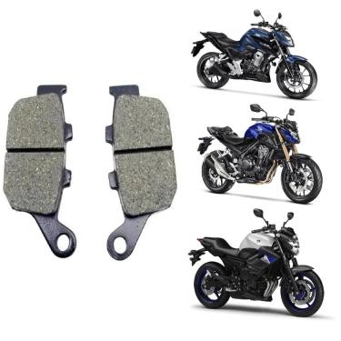 Imagem de Pastilha De Freio Roda Traseira Cb300 Sem Abs Cb500x Cb500f Cbr250 Xj6 Spec