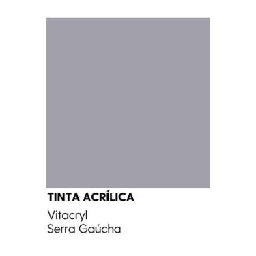 Imagem de Tinta Semibrilho Premium Cinzas - Vitacryl, Serra Gaúcha, 3,6 lts