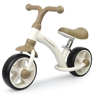 Imagem de Bicicleta de equilíbrio infantil de 2 a 5 anos de idade, meninos e meninas, brinquedo de bicicleta sem pedal, assento ajustável, pneus para todos os terrenos, presente de bicicleta de treinamento para