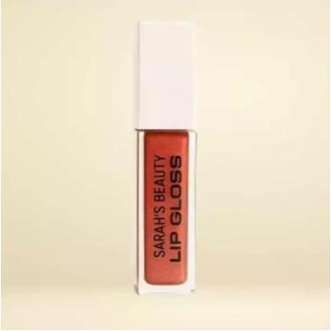 Imagem de Lip Gloss brilho labial de maquiagem hidratante com brilhos, efeito espelhado perolado e de longa duração! (Vermelho)