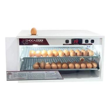 Imagem de Chocadeira Automática 240 Ovos Digital Elétrica ChocaMax, 110V