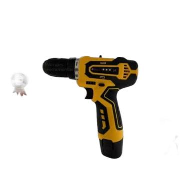 Imagem de Furadeira Parafusadeira Bivolt 2Baterias Lítio 700Rmp Maleta