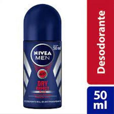 Imagem de Desodorante Antitranspirante Roll On Nivea - Men Active Dry Impact Mas