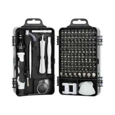 Imagem de Conjunto De Chave De Fenda De Precisão 115 Em 1, Micro Brocas Magnétic