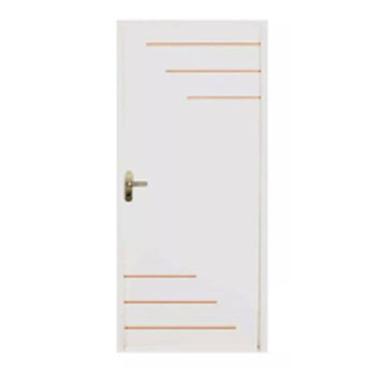 Imagem de Porta De Madeira Branca Milano 2,10x0,80 Lado Esquerdo