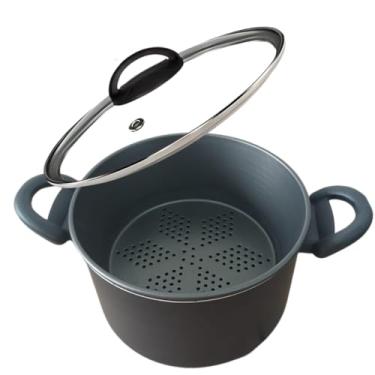 Imagem de Panela Multiuso Com Forma Antiaderente Cuscuz Legumes Vapor