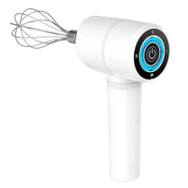 Imagem de Mixer Portátil Batedeira Elétrica Misturador de Ovos Recarregável Batedeira Elétrica Sem Fio Prática Para Cozinha Inovadora Misturador Eficiente Para Quem Ama Cozinhar