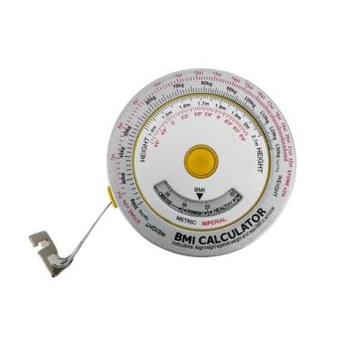Imagem de Fita métrica para medir o IMC amarela - Lightbek Official Store