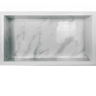 Imagem de Nicho de Porcelanato MarmoDouro 60x32cm Embutir - Stock Fácil Official