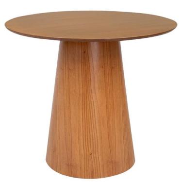 Imagem de Mesa de Jantar Redonda 90cm Base Cone Austrália - Gamma Móveis