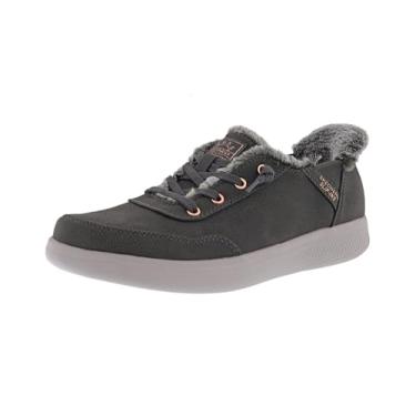 Imagem de Skechers Tênis feminino Slip-Ins: Bobs Skip Cute - B Cute Snug Walking Shoes, Cinza, 36