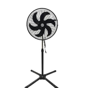 Imagem de Ventilador Silencioso Pedestal Coluna 3 Velocidades Altura Ajustável 1,30m 18pol 6 Pas 60W 60HZ 110V Casa Escritório