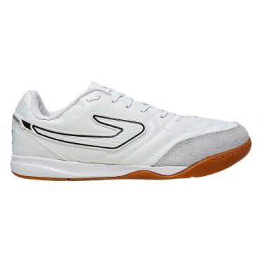 Imagem de Chuteira futsal topper maestro club v, Branco, Preto, 37