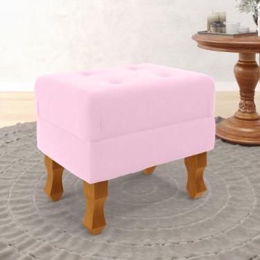 Imagem de Puff Canis Sued Aradecor, Rosa Bebê, ÚNICO