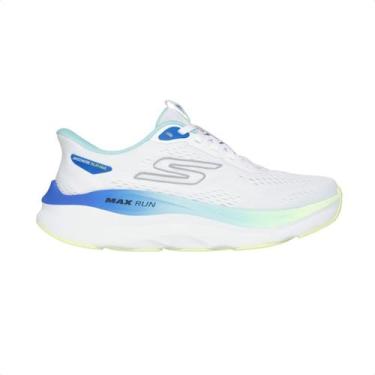 Imagem de Tênis Feminino Skechers Max Run Slip-Ins Branco, Wmlt, 35